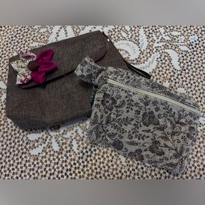 Pur Minerals Vibrant Pink Cosmetic Bag